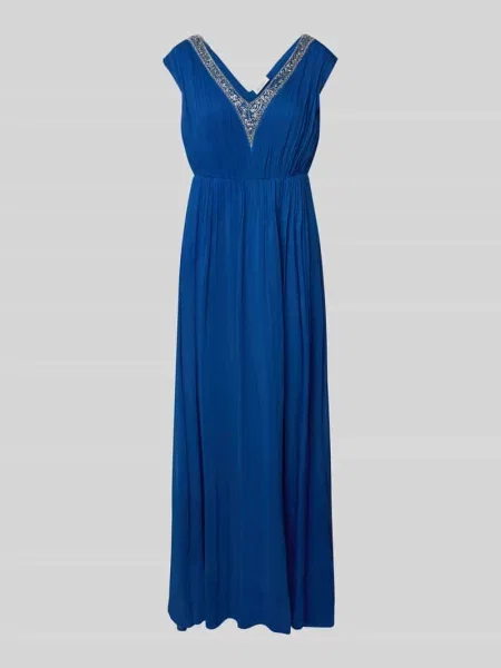 Sukienka wieczorowa z obszyciem ozdobnymi kamieniami i cekinami model ‘Melissa’ Guido Maria Kretschmer Woman