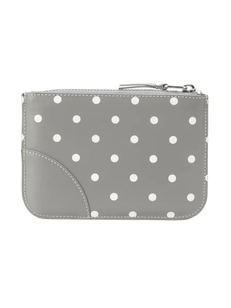Taškuotas raštuotas piniginė Comme Des Garçons Wallet pilka