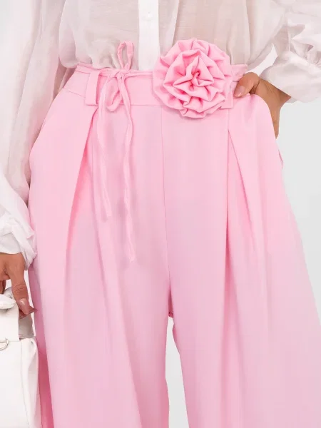 Pantaloni Rue Paris alb