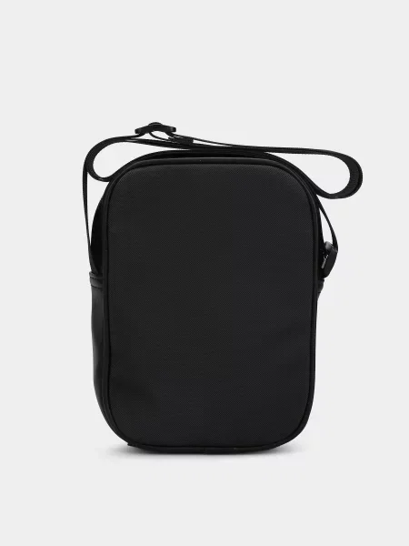 Кожаная сумка Sergio Tacchini черная