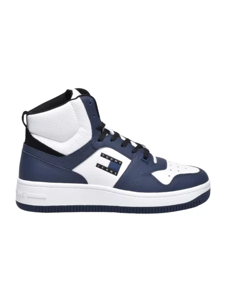 Sneakersy Tommy Jeans skórzane retro