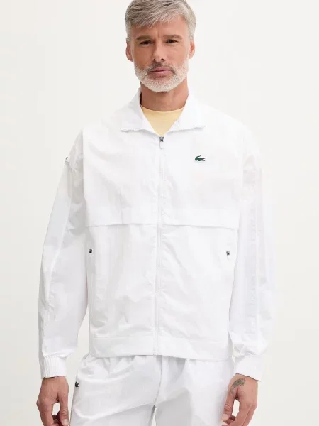 Lacoste melegítő szett férfi x Novak Djokovic fehér