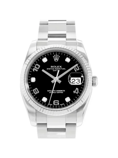 Pολόι Rolex μαύρο