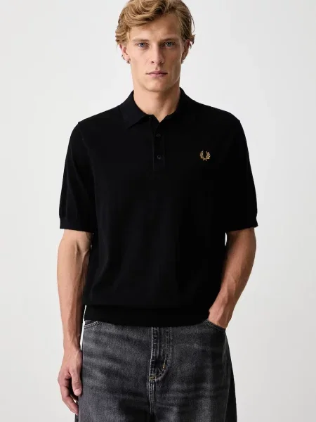 Tricou polo Fred Perry negru