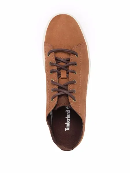 Sneakerși Timberland din piele de căprioară maro