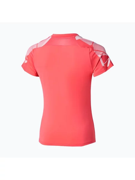 Koszulka tenisowa Mizuno Daybreakers Printed czerwona