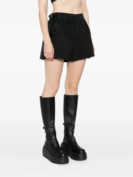 Pantaloni scurți Sacai negru