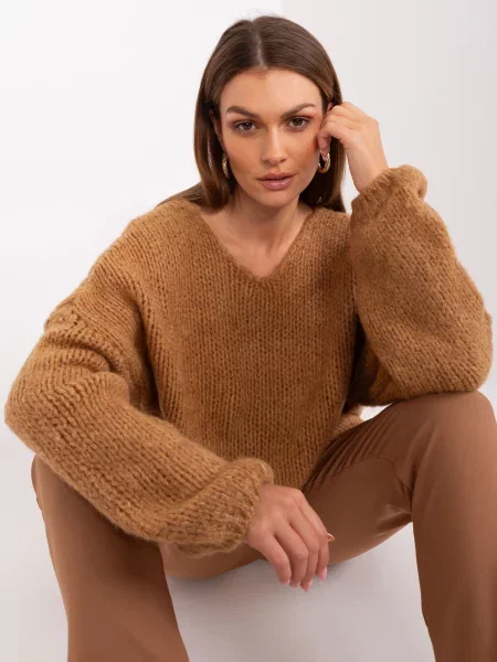 Pulover Fashionhunters tricotate
