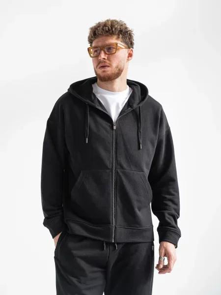 Повсякденний костюм TeamV бавовна/поліестер чорний