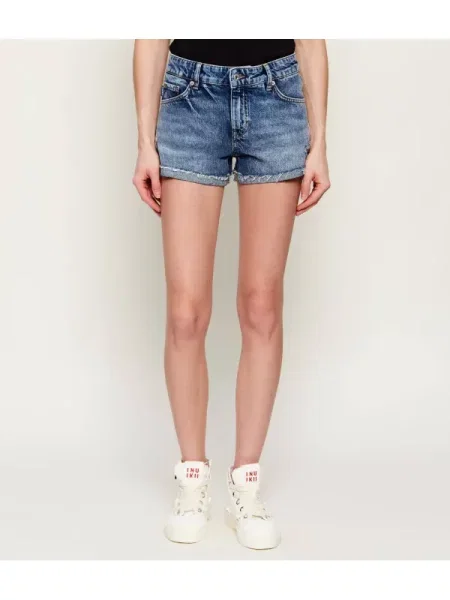 Hugo Blue De blugi pantaloni scurți albastru