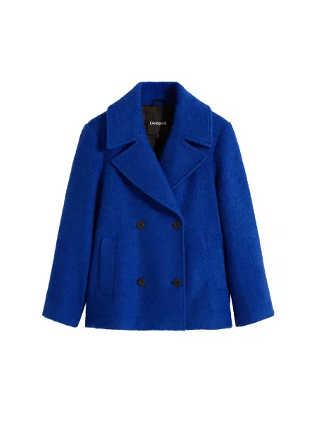 Desigual Palton de iarnă albastru