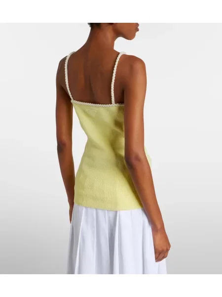 Top Prada galben
