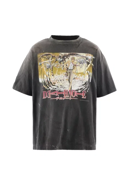 Tricou Saint Mxxxxxx cu imagine gri