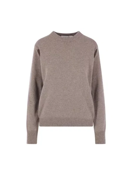 Dzianinowy sweter Róhe beżowy