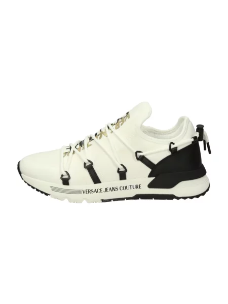 Sneakersy Versace Jeans Couture z nadrukiem białe