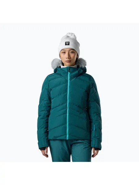 Geacă de schi pentru femei Rossignol Staci Insulated transformative teal pearly