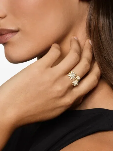 Diamant inel David Yurman galben