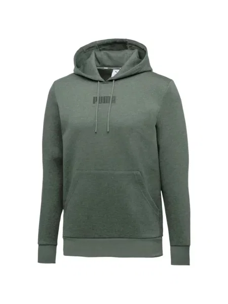 Grafic hanorac cu glugă Puma verde