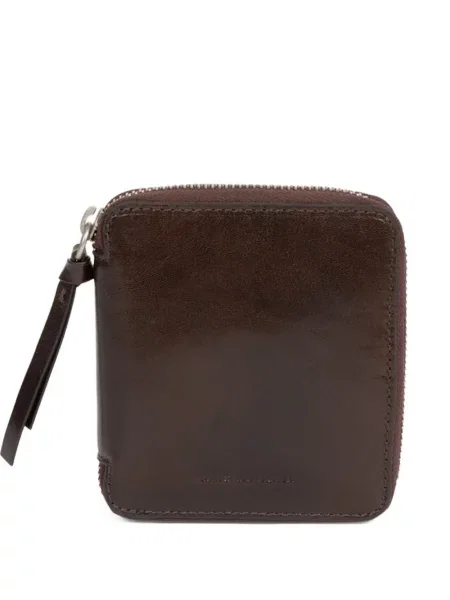 Portofel Dries Van Noten din piele maro