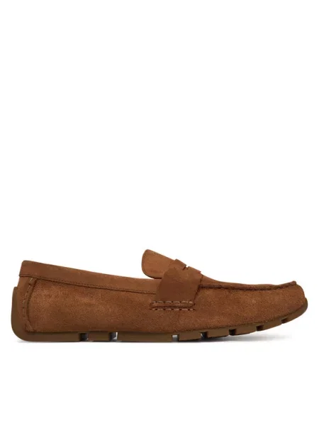 Мокасины Clarks коричневые