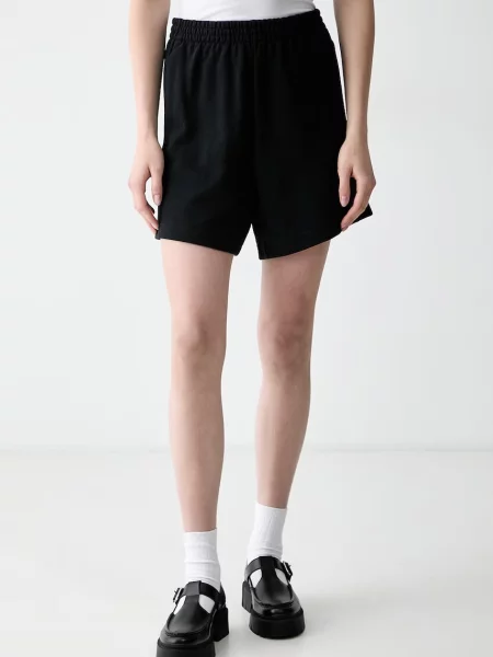 Adidas teplákové šortky černé