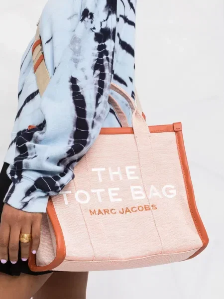 Geantă shopper Marc Jacobs portocaliu
