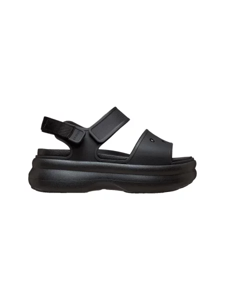 Sandále Crocs s remienkami čierna