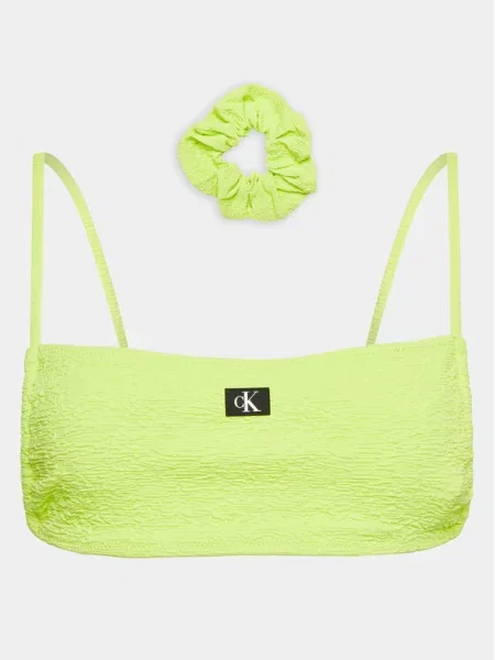 Plavky Calvin Klein Swimwear zelené