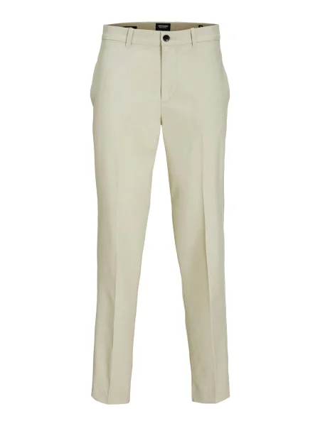 JACK & JONES Pantaloni cu dungă JPSTACE LEO' bej