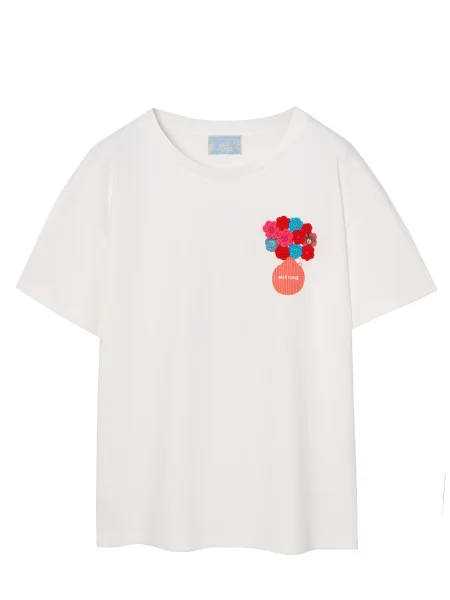 TATUUM Tricou VILO 2 mai multe culori / murdar alb