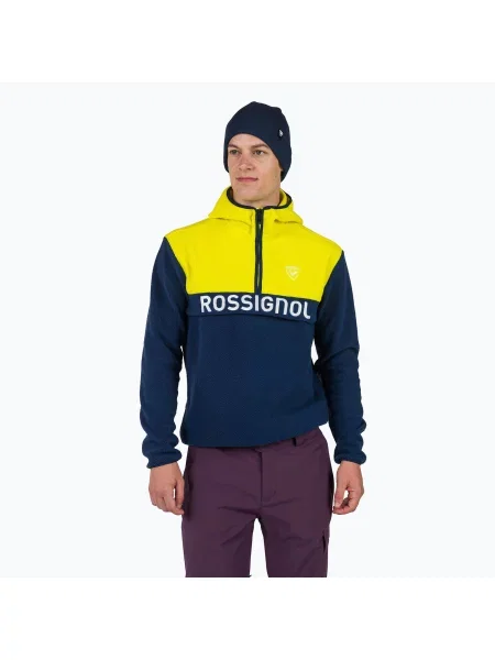 Мъжки суитшърт Rossignol Alltrack Fleece dark navy синьо