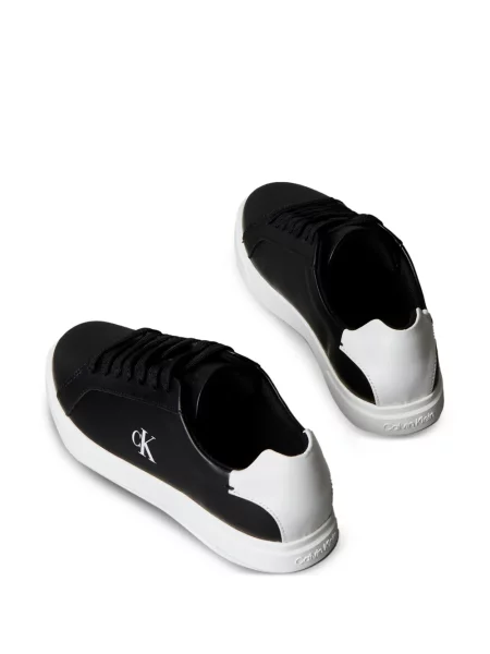 Tenisky Calvin Klein s autogramem černé