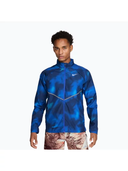 Geacă de alergare pentru bărbați Nike Miler midnight navy marină