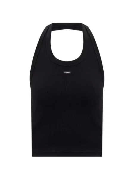 Top Vetements negru