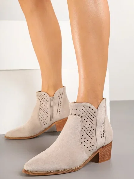 Botine Selahra deschis bej