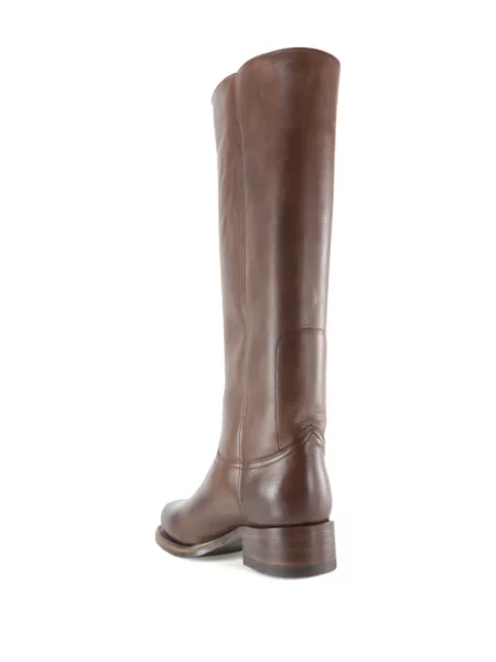 Botine Notabene din piele maro