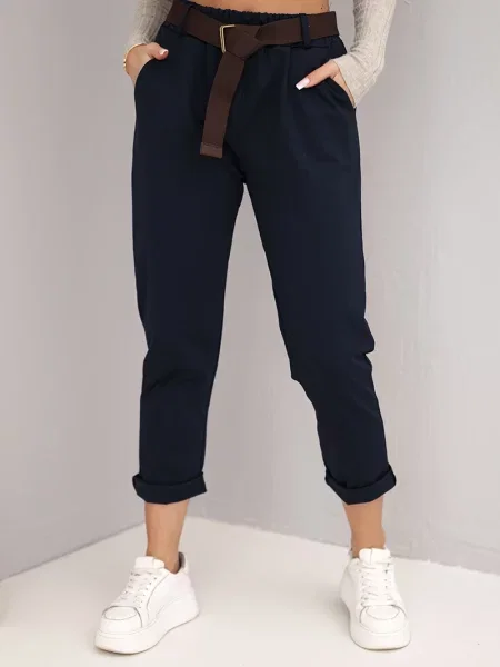 Pantaloni Kesi Włoski albastru