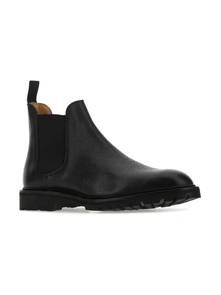 Sztyblety Crockett & Jones skórzane czarne