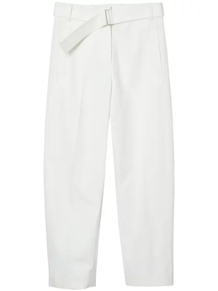 Pantaloni 3.1 Phillip Lim alb