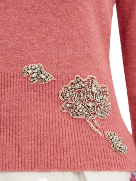 Cropp pulover Erdem roz