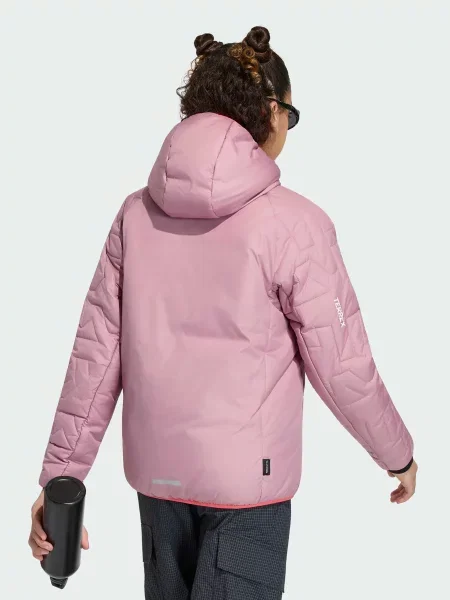 Детская демисезонная куртка Adidas фиолетовая