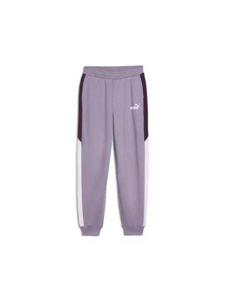 Młodzieżowe spodnie dresowe PUMA POWER PUMA Pale Plum Purple fioletowe