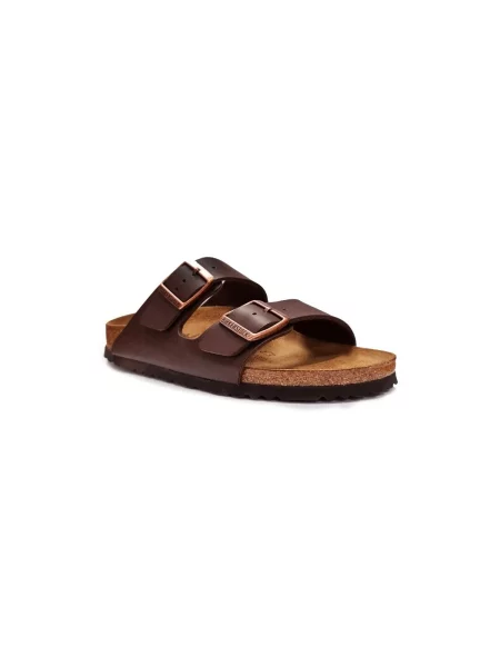Pantofle Birkenstock hnědé