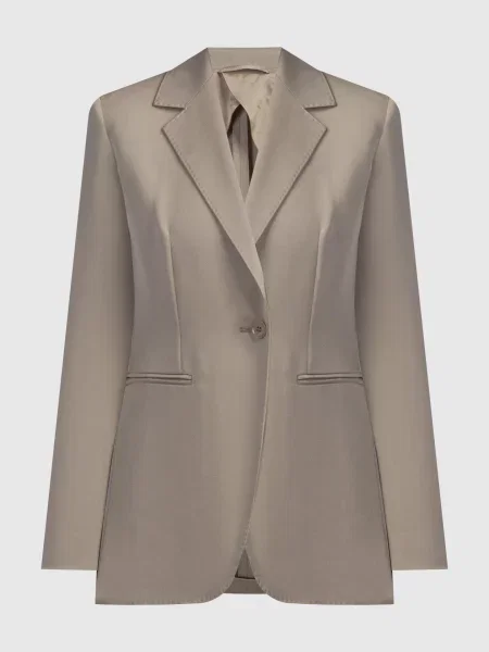 Жакет SANDALO з вовни Max Mara бежевий