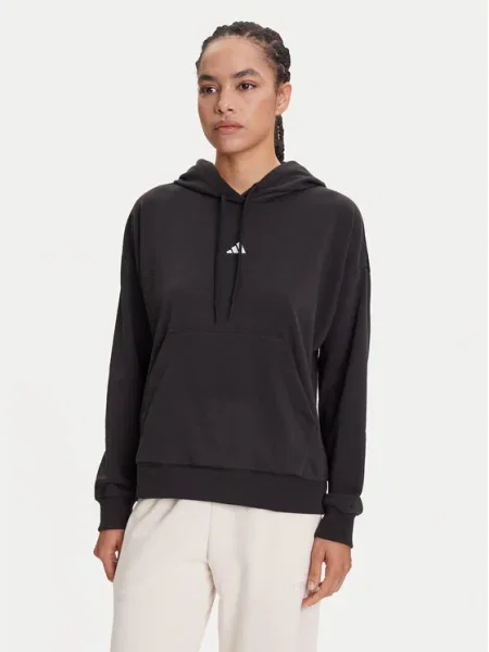 Adidas Суитшърт Essentials Small Logo черен