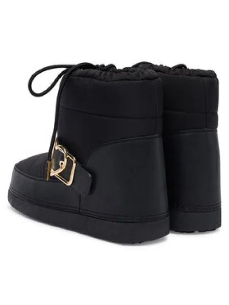 LOVE MOSCHINO Snehule čierna