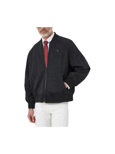 Kurtka bomber Calvin Klein Jeans czarny