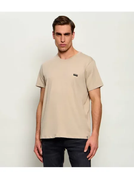 BOSS BLACK Tricou RN negru
