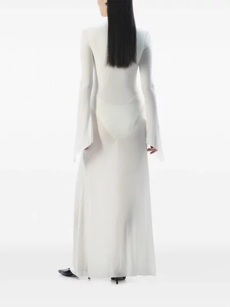 Rochie maxi Manuri alb