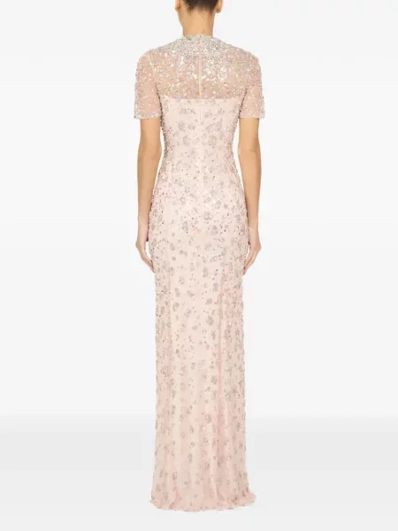 Rochie maxi Jenny Packham roz